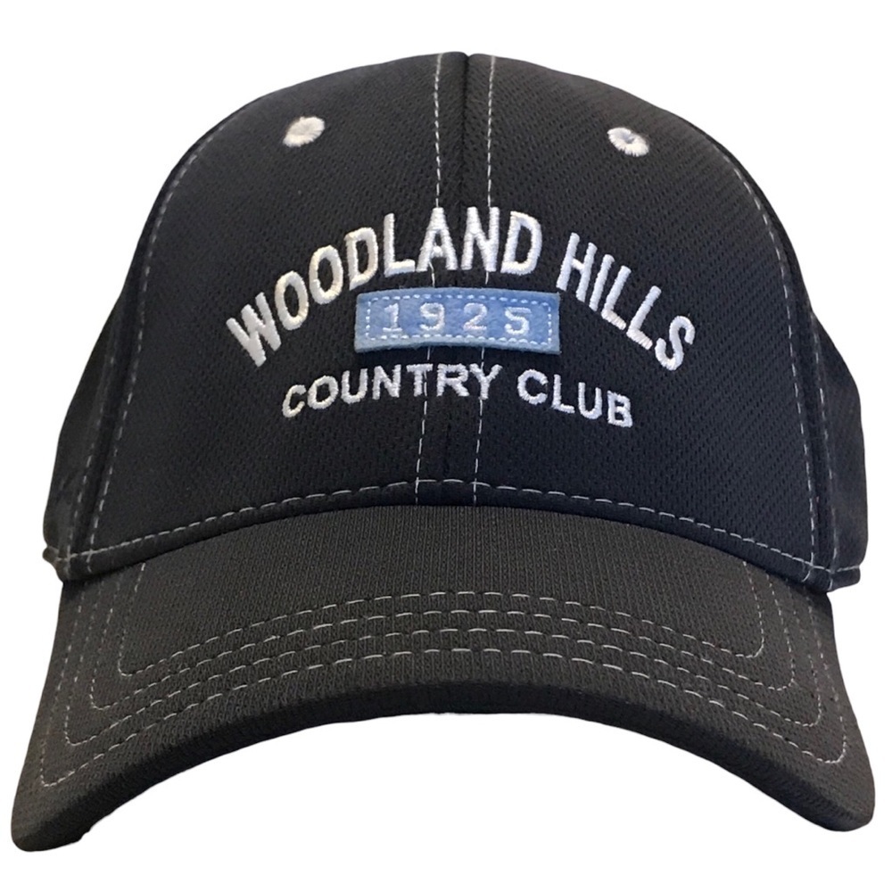 Pukka "Woodland Hills" Black Golf Cap